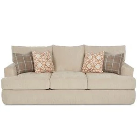 Contemporary Track Arm Sofa